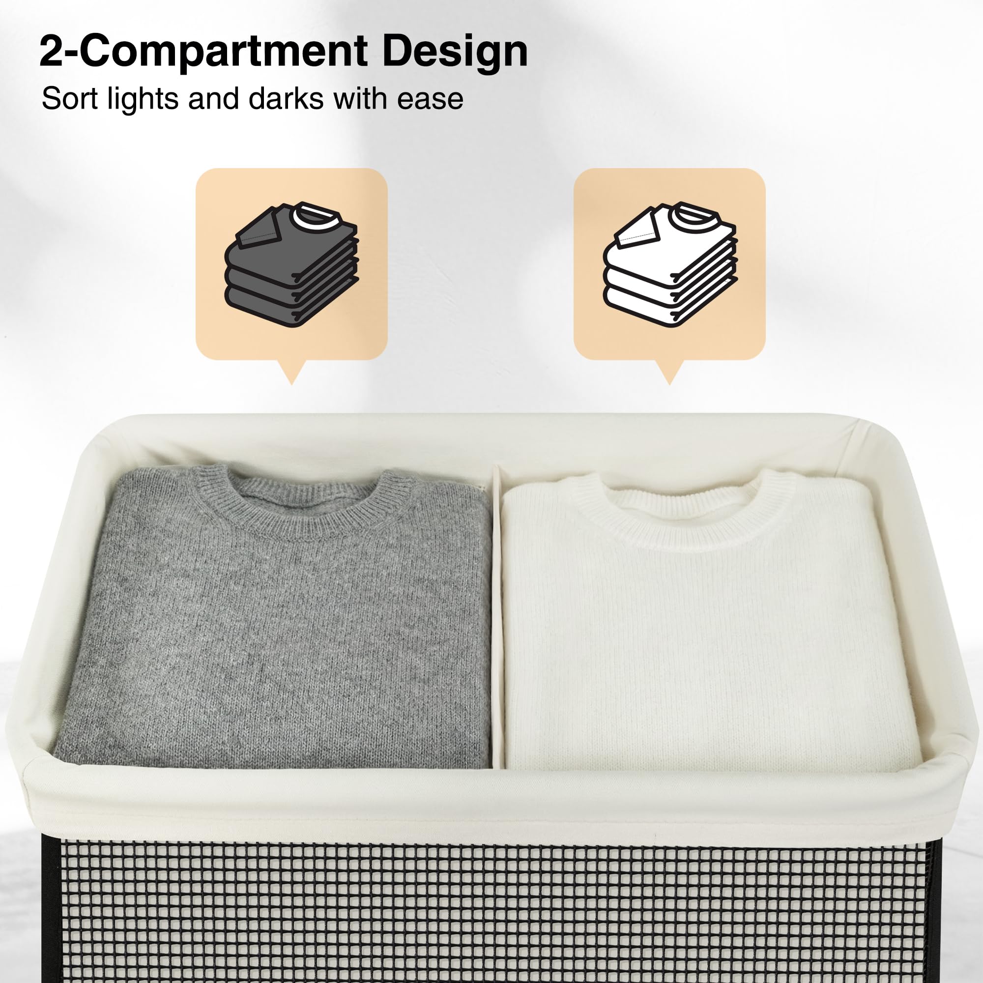 STO STO vinyl mesh outer bin allows airflow to reduce moisture