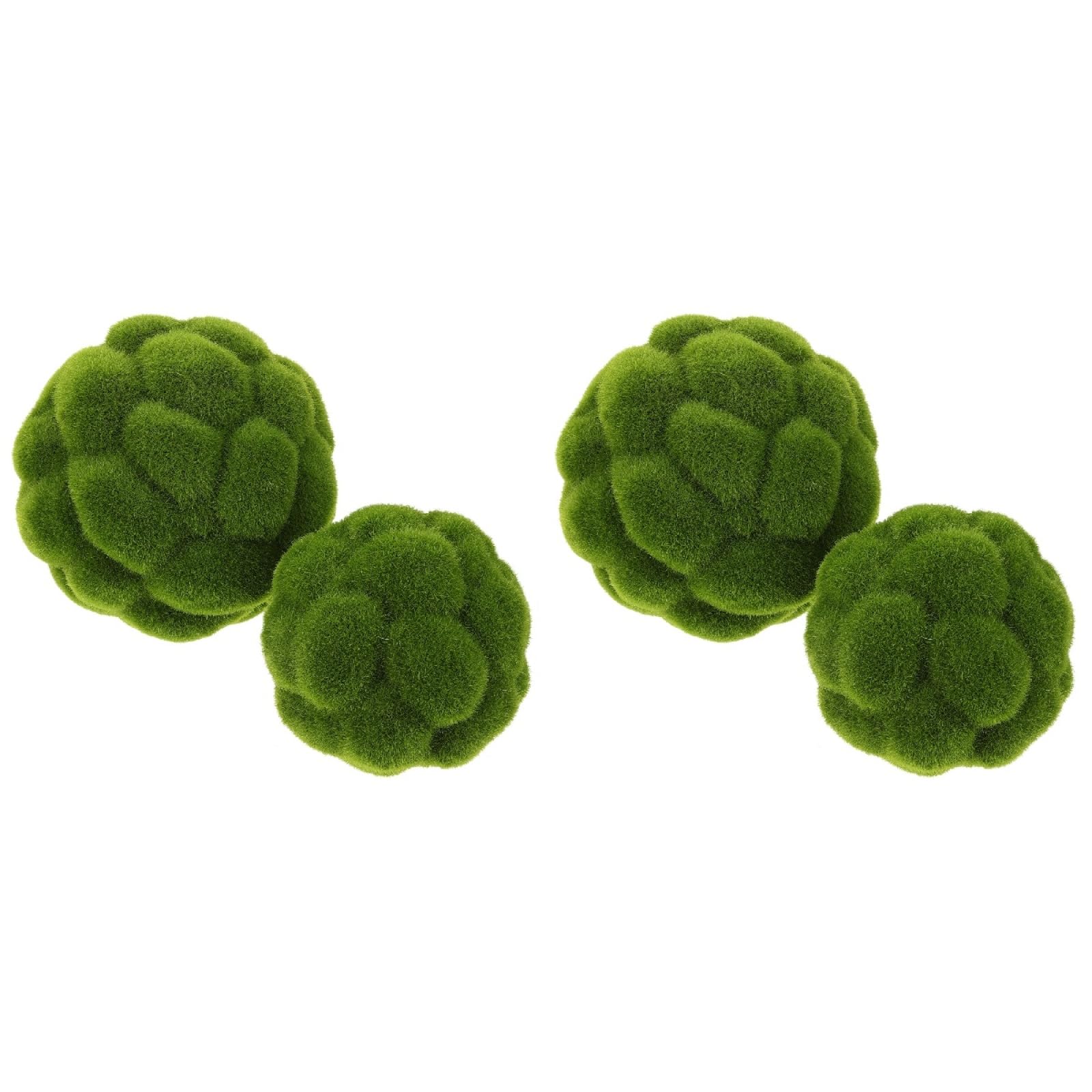 STOBA garden ornament moss ball suitable for outdoor displays.