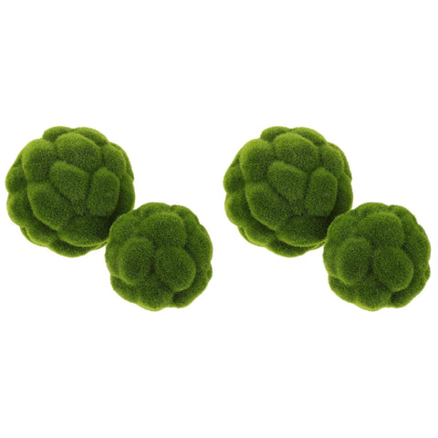 STOBA garden ornament moss ball suitable for outdoor displays.