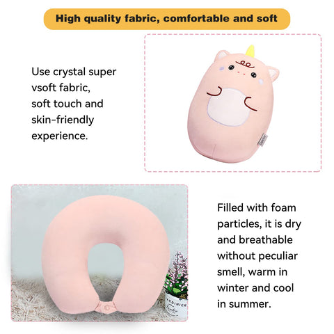 Stocaggio Kids Travel Pillow easy cleaning and quick maintenance