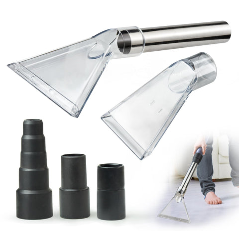 Stochastic Box universal clear adapter for 1-1-4 inch fits most hoses for versatile cleaning