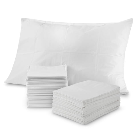Stock Your Home disposable pillow-case white box for bulk packaging and restocking.