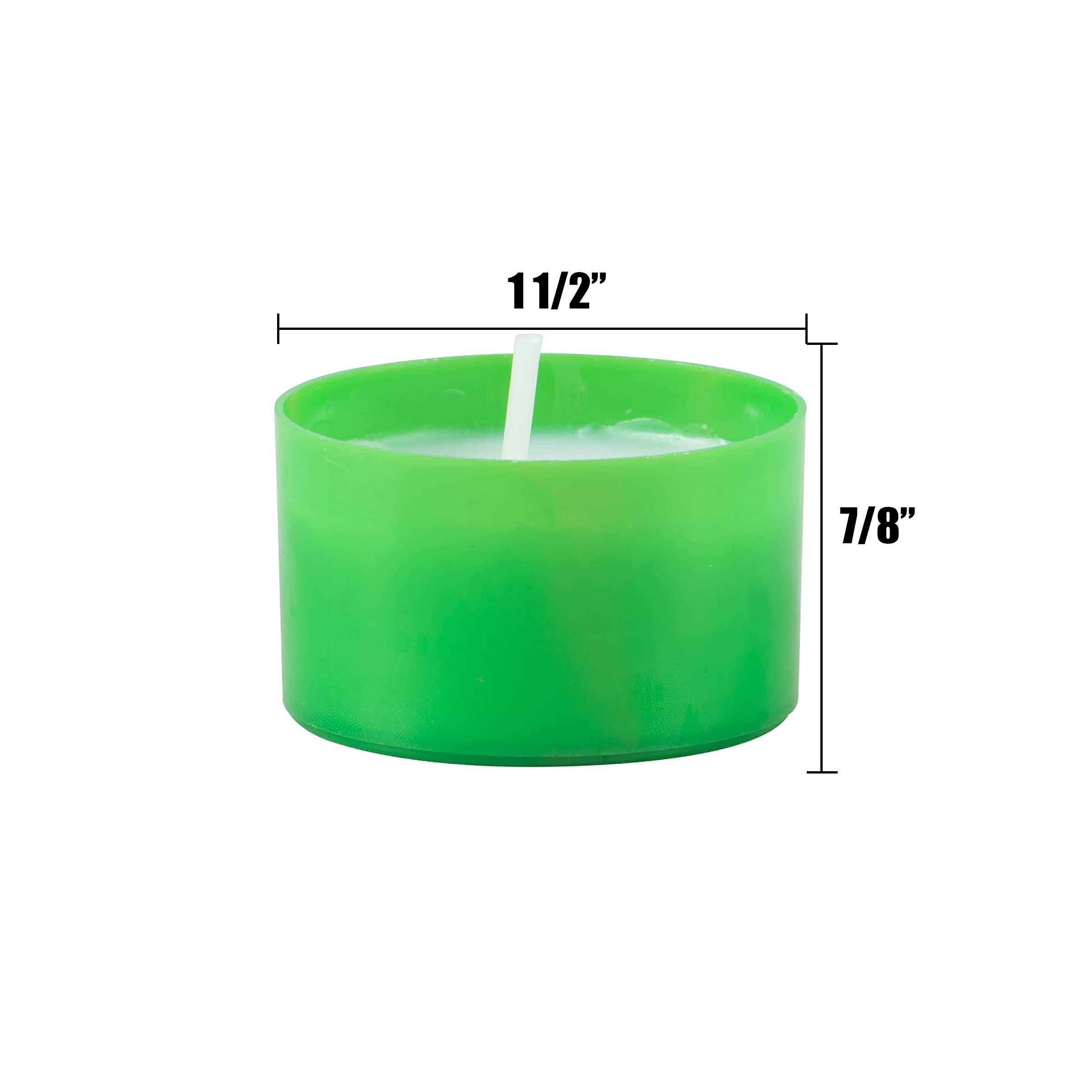 Stonebriar color-variation tealights ideal for colorful party decor