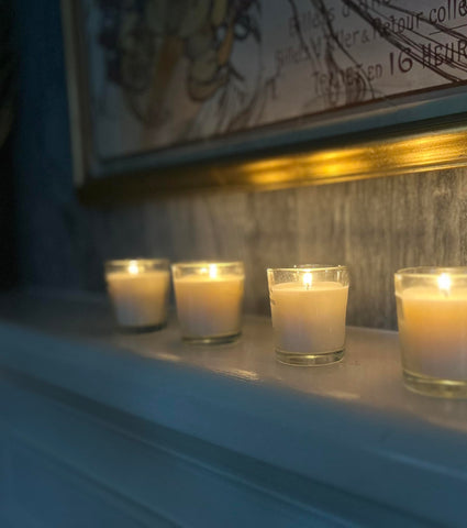 Stonebriar emergency candles offer reliable light during storms or outages.