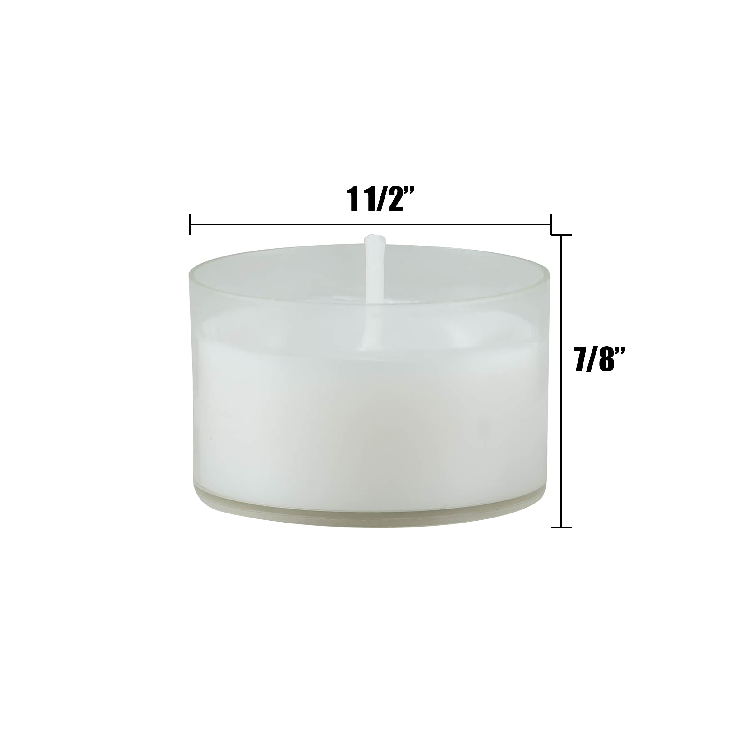 Stonebriar 1.5 inch diameter candles fit standard holders.