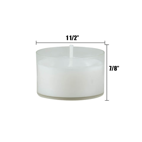 Stonebriar 1.5 inch diameter candles fit standard holders.