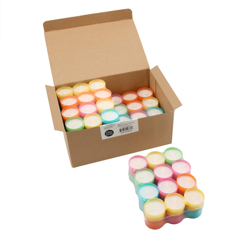 Stonebriar tea lights with 6-7 hour burn time for lasting glow