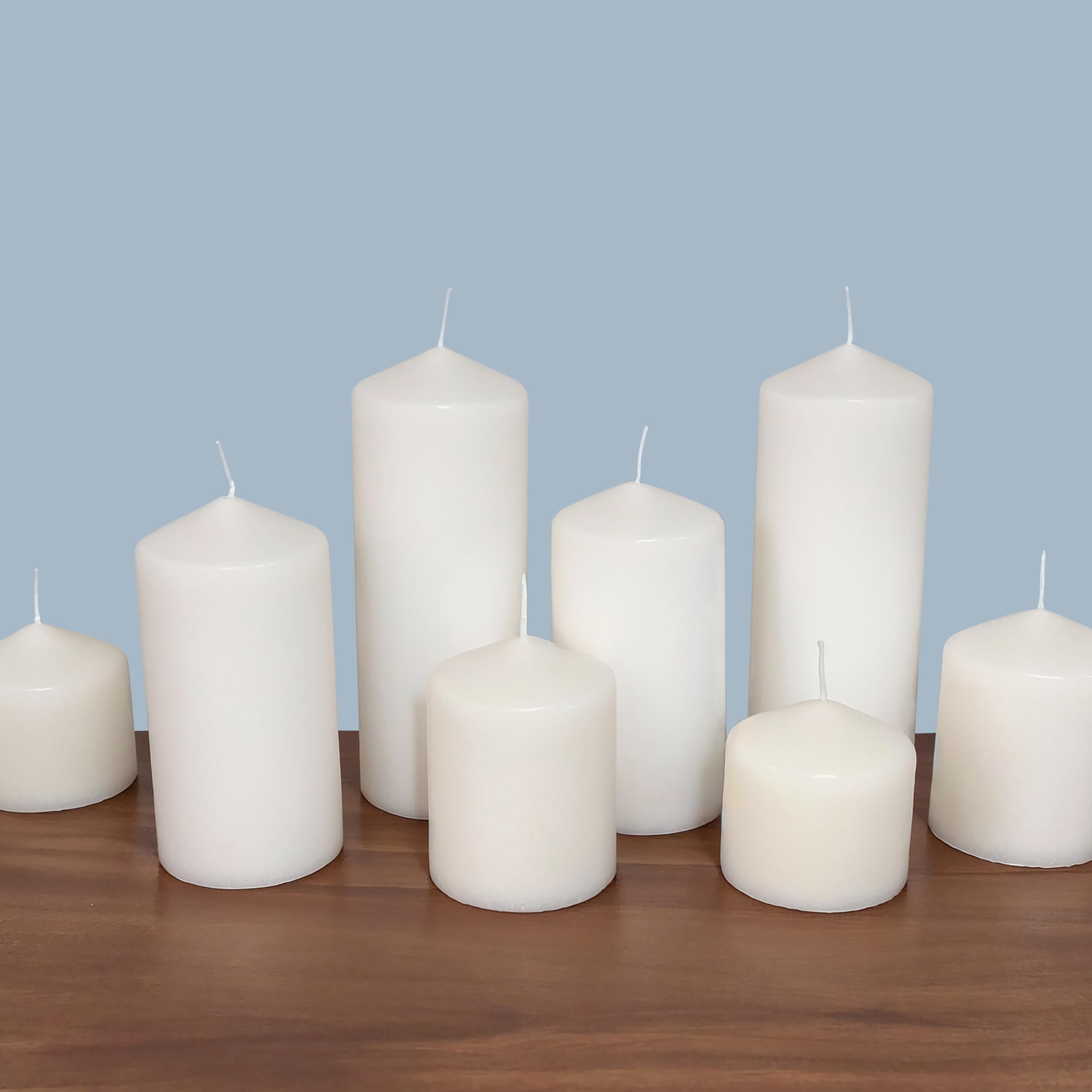 Stonebriar 65-hour burn candles provide long-lasting light for evenings.