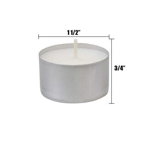 Stonebriar wedding reception centerpiece with tealights