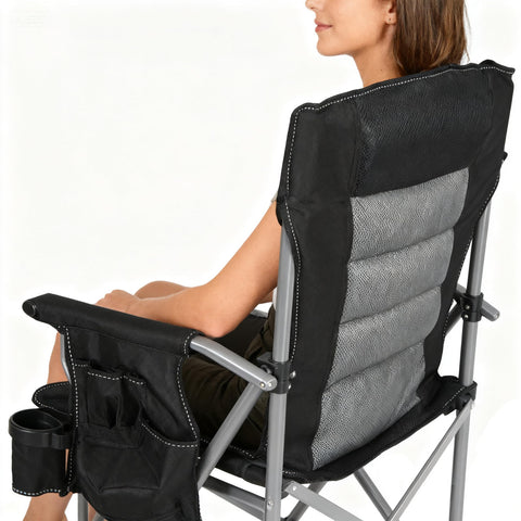 Stonehomy footrest supports full relaxation while seated.