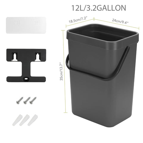 stonespace versatile trash bin for kitchen, bathroom, RV, or laundry