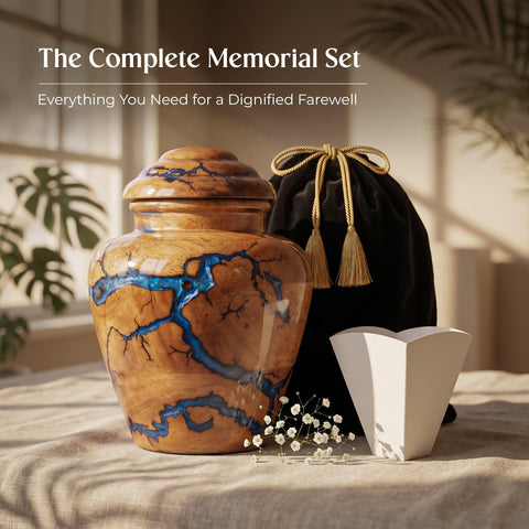 STONLIF compact keepsake urn designed for easy display.