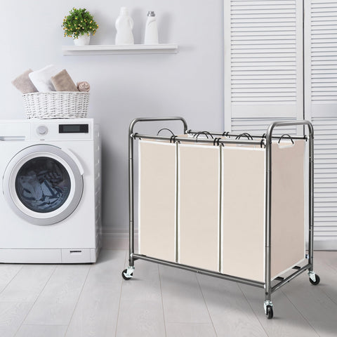 STORAGE MANIAC bottom-bar prevents sagging when filled.