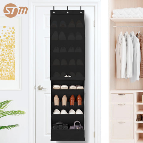 Storage Maniac breathable mesh curtain organizer keeps contents dust-free and easy to peek.