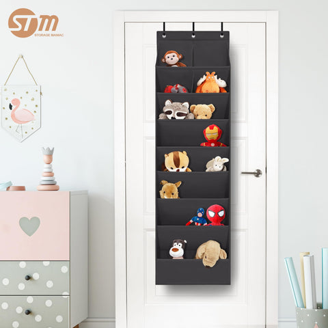 Storage Maniac closet rod hanging option to maximize vertical space