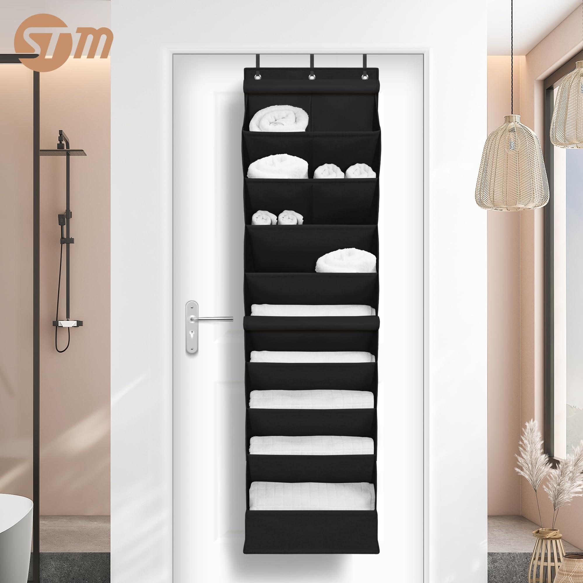 Storage Maniac dorm closet shoe rack keeps shoes visible and accessible for quick mornings.