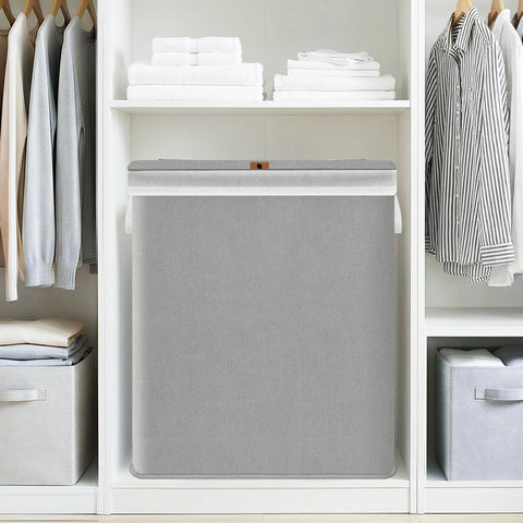 Storage Maniac two-section bags with dividers enable quick sorting of laundry