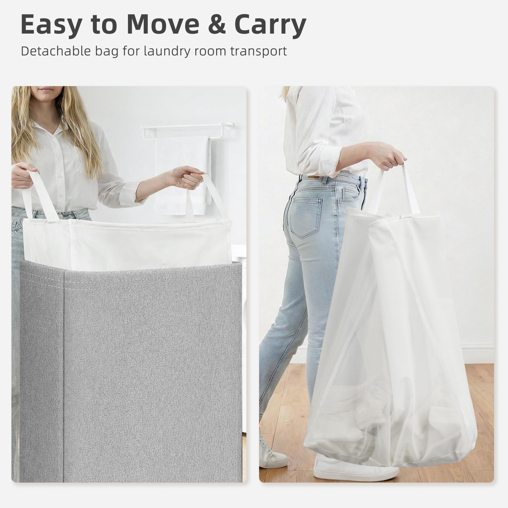 Storage Maniac durable dust-protect design keeps clothes cleaner between laundry days