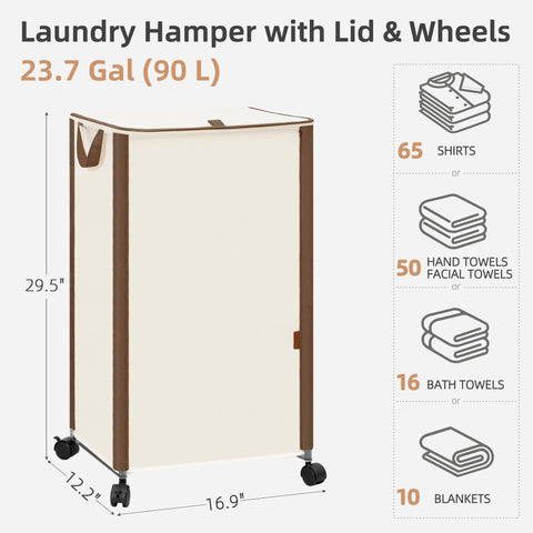 Storage Maniac durable oxford fabric and handles resist daily use.