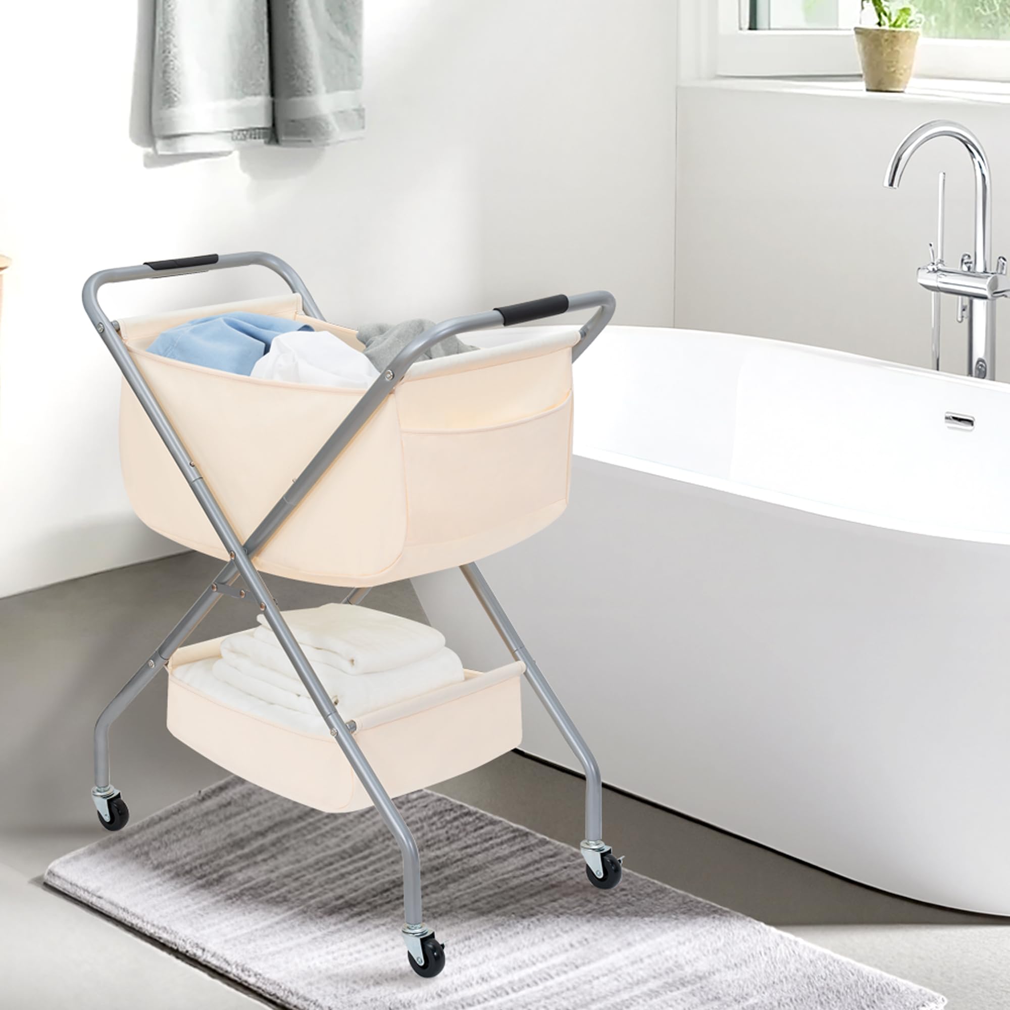 Storage Maniac easy-install design helps you assemble the cart quickly.