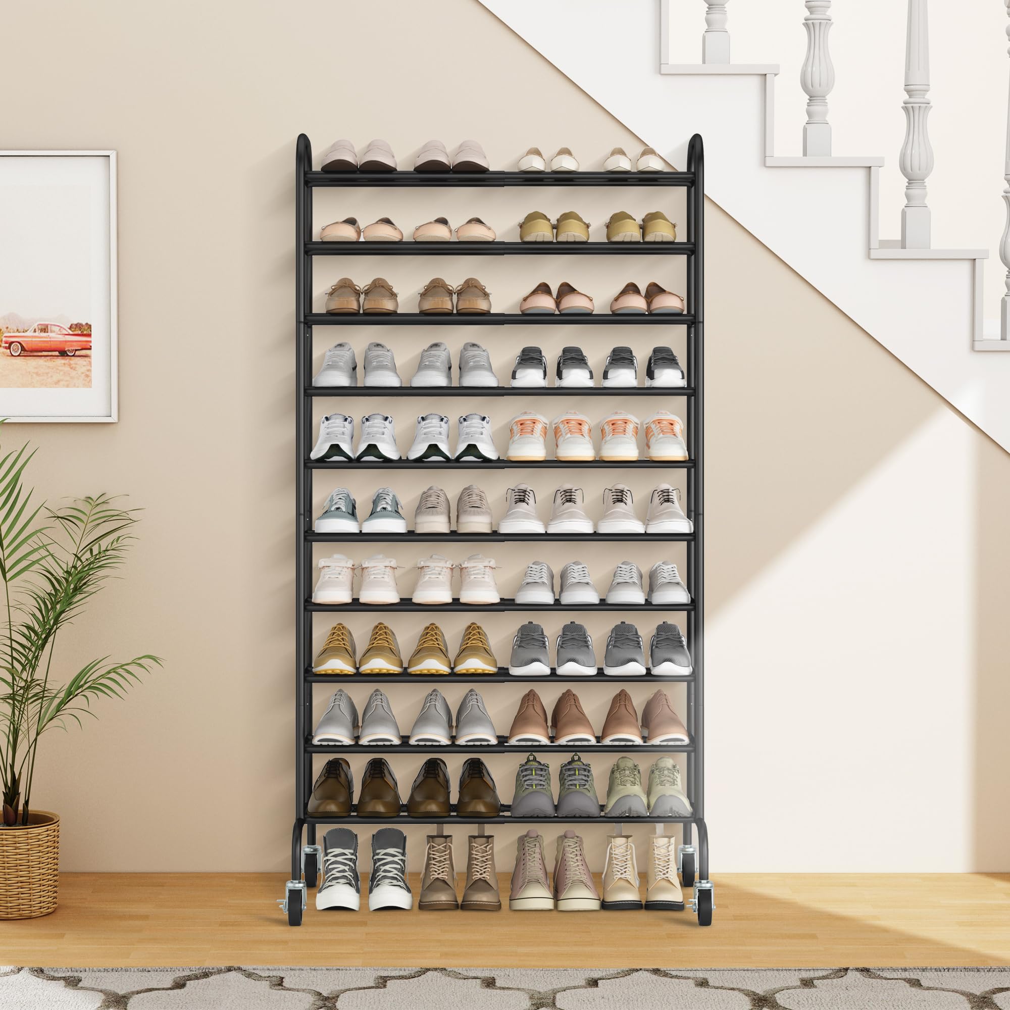 STORAGE MANIAC garage and closet solution balances form and function.