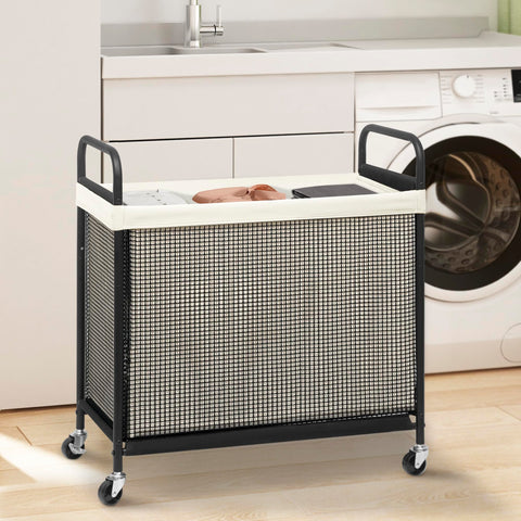 Storage Maniac ergonomic handle design reduces bending during movement
