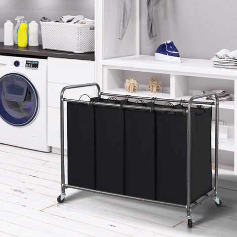 Storage Maniac bottom bar prevents bag sag when full.