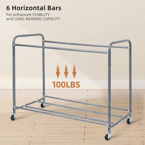 Storage Maniac removable bags illustrate easy bag removal for transfer.