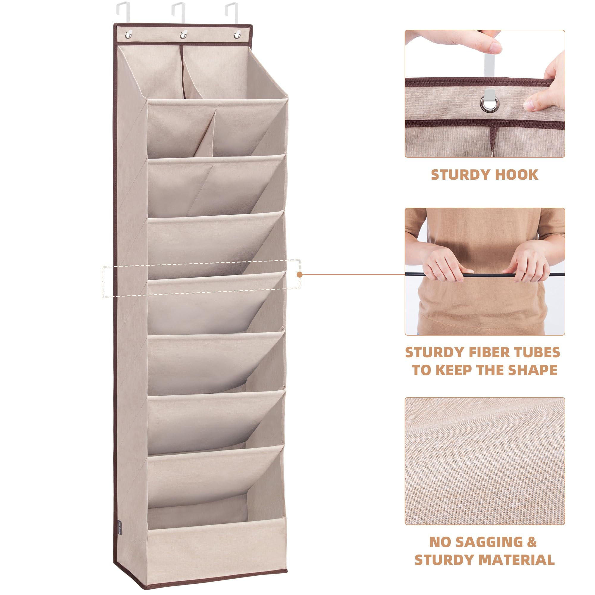 Storage Maniac multi-use design stores shoes and small items.