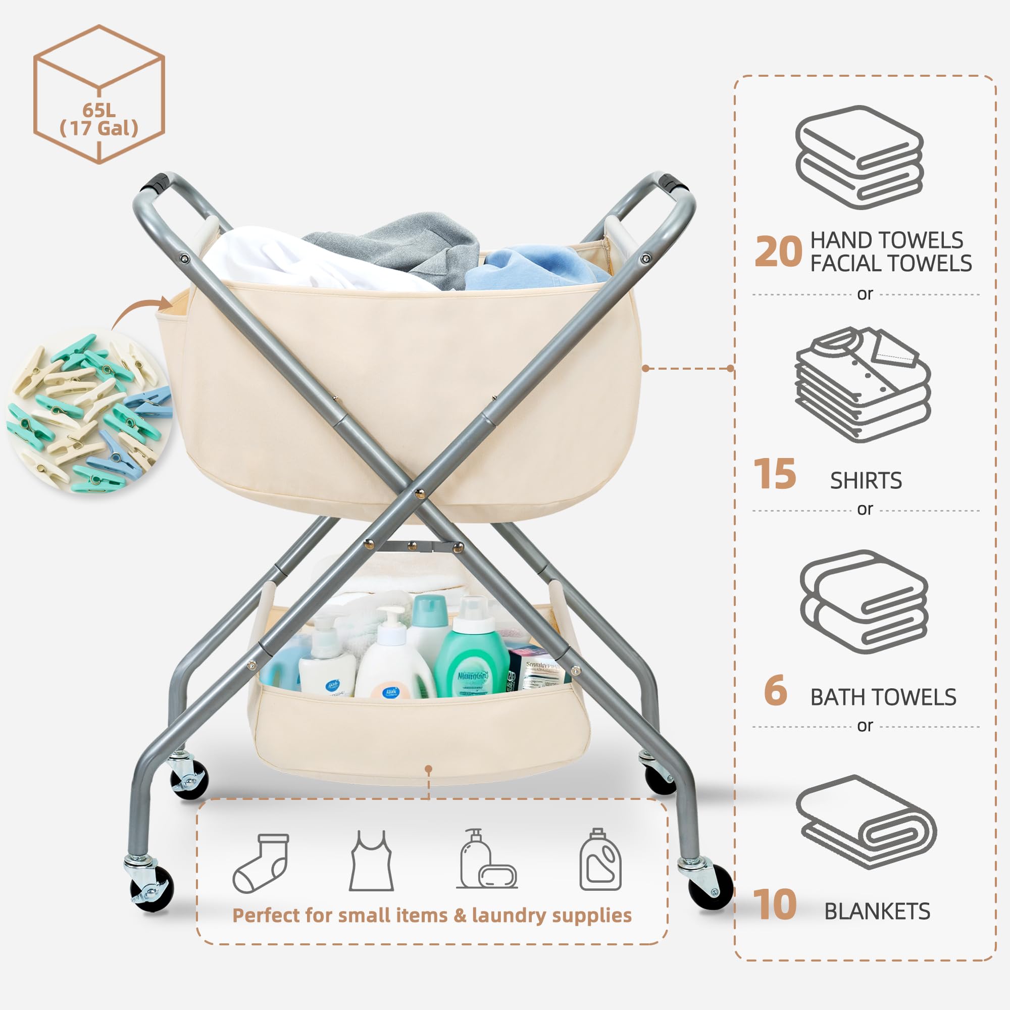 Storage Maniac steel frame folds flat for compact storage in tight spaces.