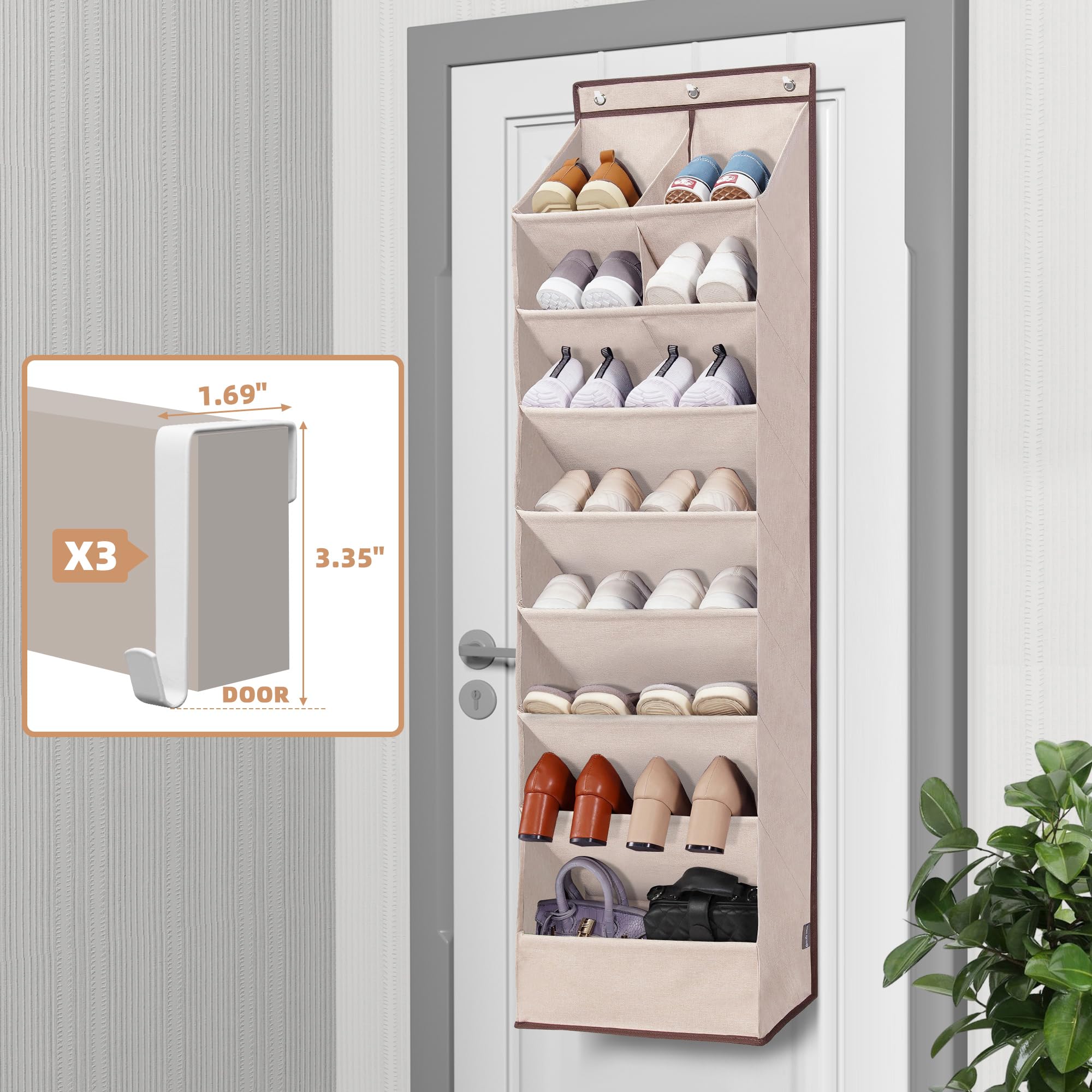 Storage Maniac tear-resistant polyester enhances durability for daily use.
