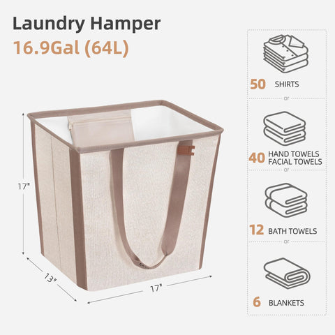 STORAGE MANIAC elastic bottom strap keeps the tote secure when folded