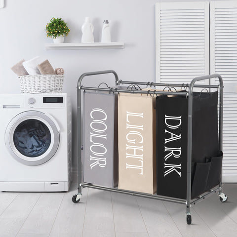 Storage Maniac sorter dimensions reveal large capacity for bulky loads.