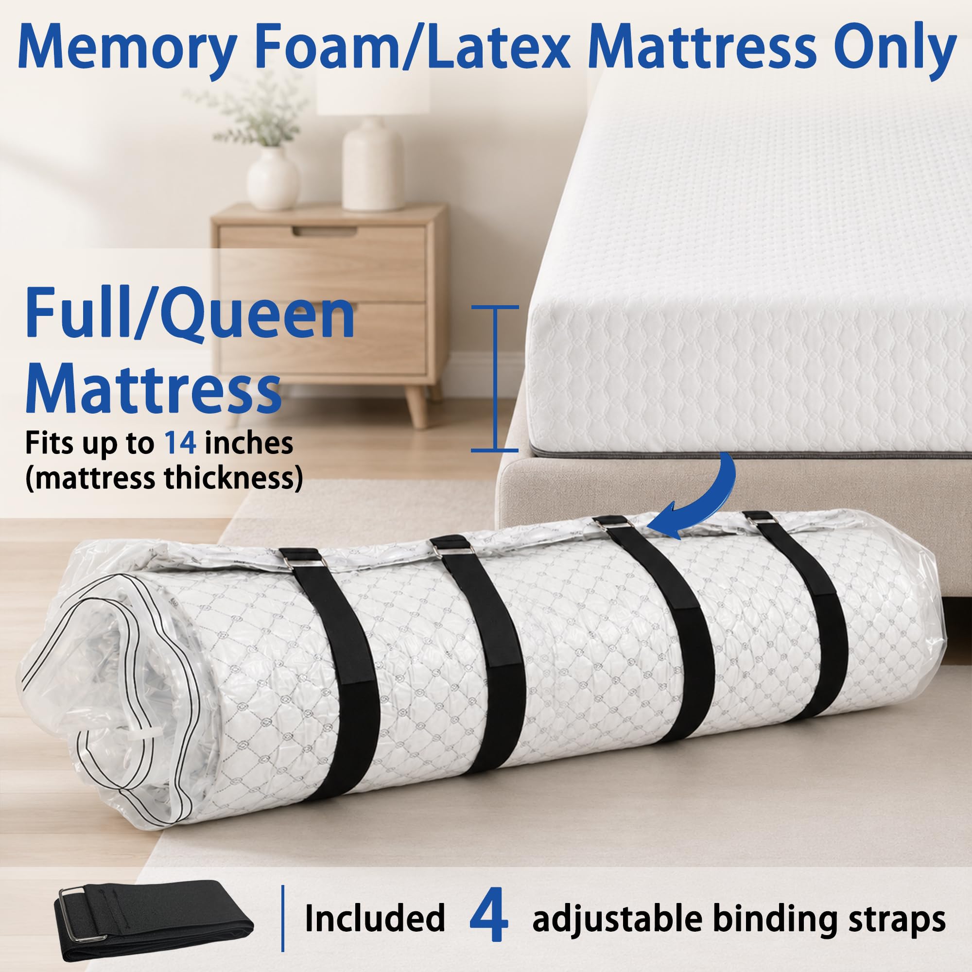Storage Master seven-layer durable material enhances mattress protection