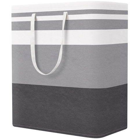 StorageRight collapsible-laundry-hamper shows space-saving design for easy storage.