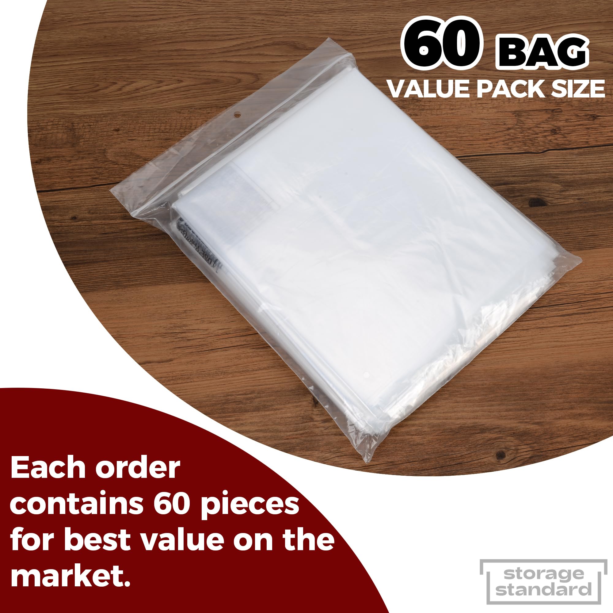 Storage Standard extra long garment cover suitable for formal wear
