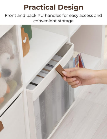 StorageWorks foldable design saves space when not in use