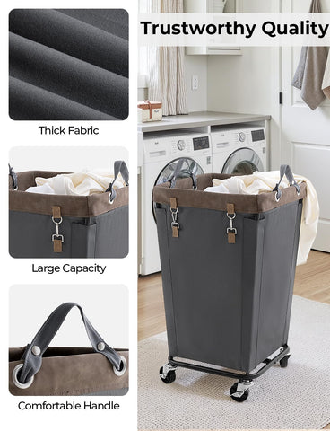StorageWorks 160L capacity keeps clothes, towels, and bedding neatly organized.