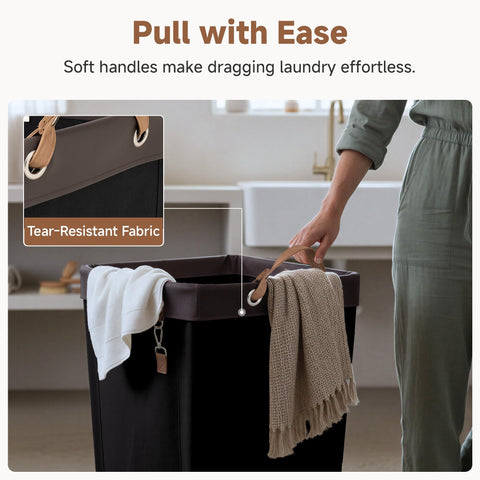 StorageWorks 160L basket soft grip handle enables comfortable pushing