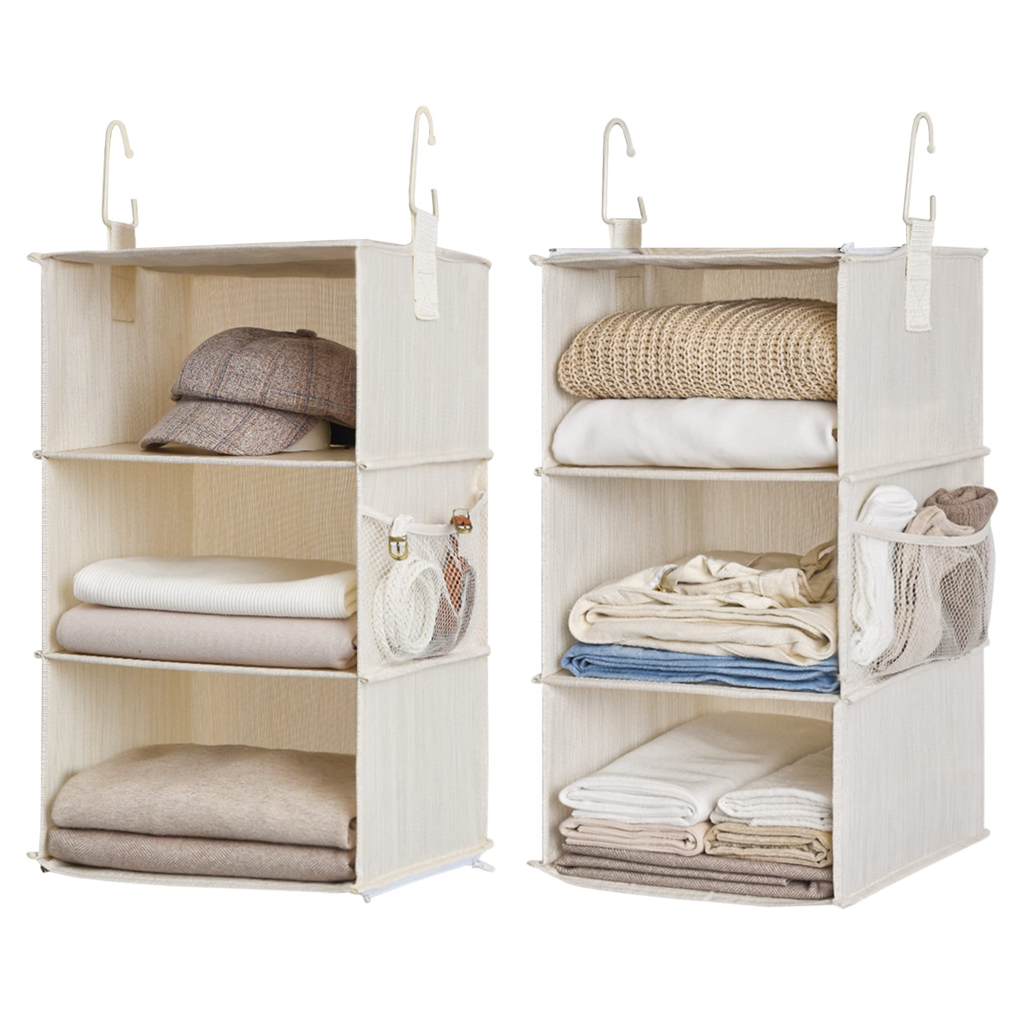 StorageWorks 6-Shelf Closet Organizer in a closet for organized storage.