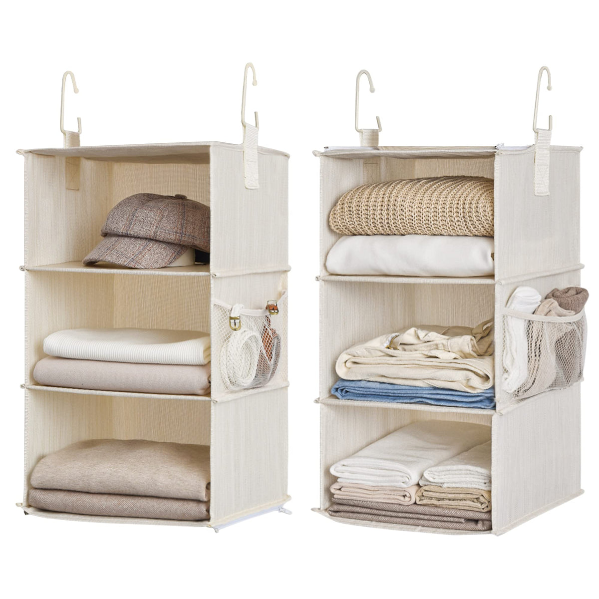 StorageWorks 6-Shelf Closet Organizer in a closet for organized storage.