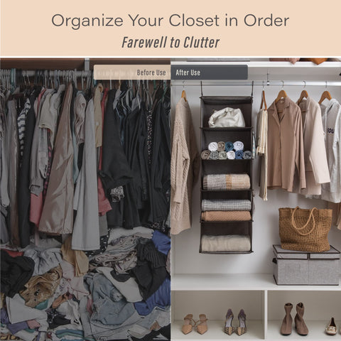StorageWorks canvas and MDF build supports up to 50 lbs for durable wardrobe storage.