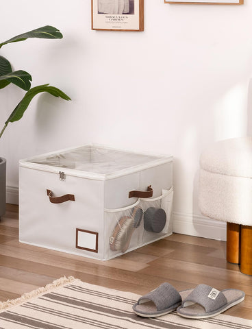 StorageWorks closet shoe storage keeps footwear tidy and ready to wear.
