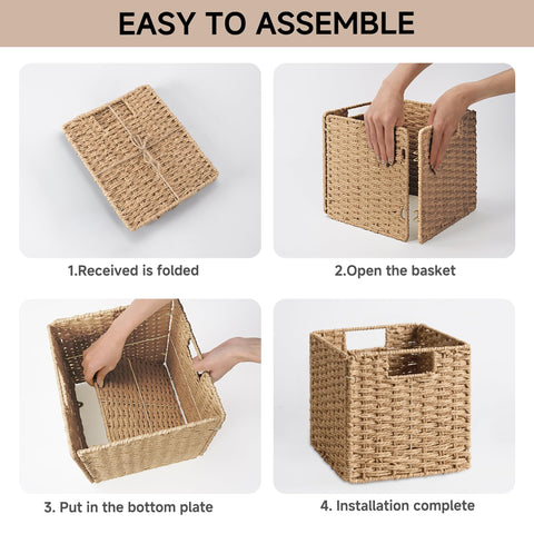 StorageWorks closet organizer bin makes wardrobe items easy to find.