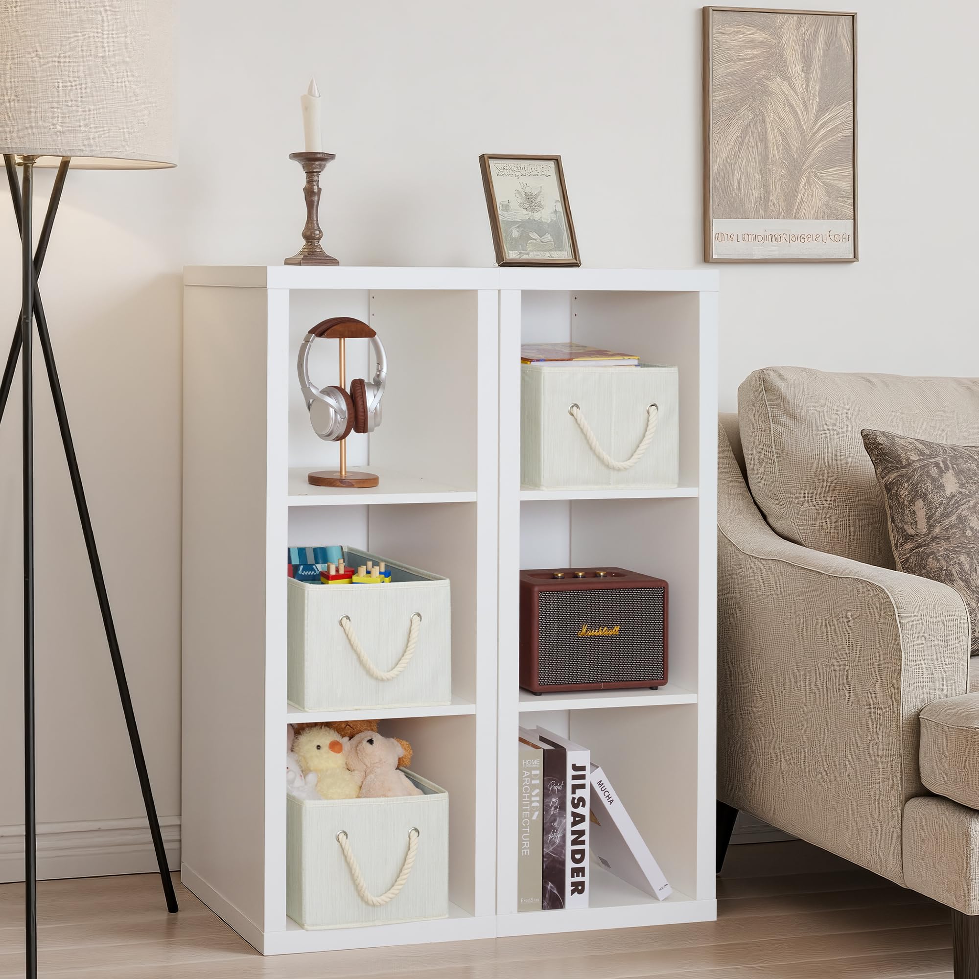 StorageWorks versatile organizer fits linen closets and bathrooms for tidy spaces.