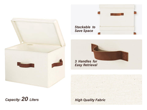 Collapsible StorageWorks bin folded flat when not in use.