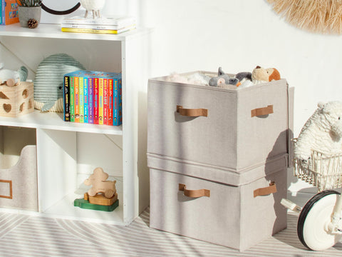 StorageWorks 40L bin used as under-bed storage solution