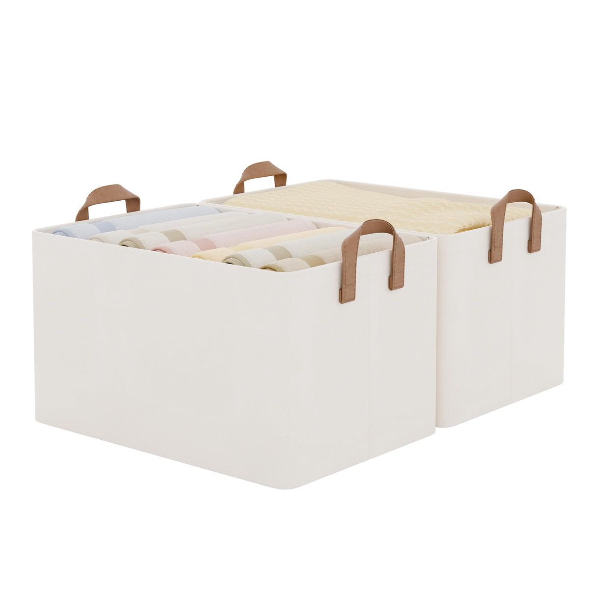 StorageWorks fabric storage bin extralarge for closet organization and shelves