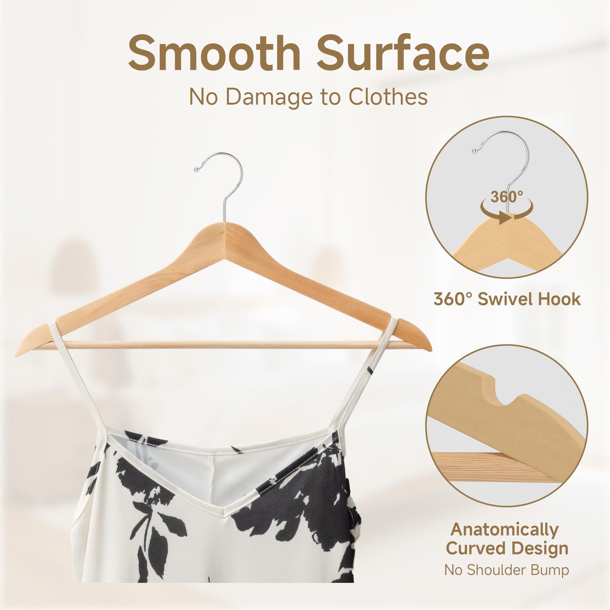 StorageWorks close-up of smooth burr-free surface for gentle clothing.