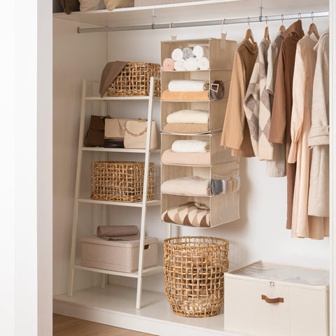 StorageWorks heavy-duty hooks fit most closet rods.